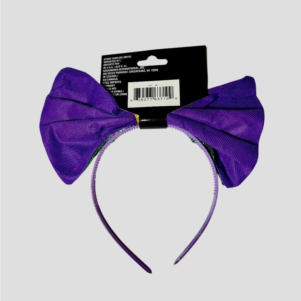🎭 NWT Mardi Gras Celebration Bundle – Shirt + 5 Headbands – Party Ready! - Picture 12 of 12